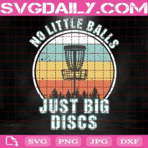 Disc Golf Files, No Little Ball Just Big Disc Art Print