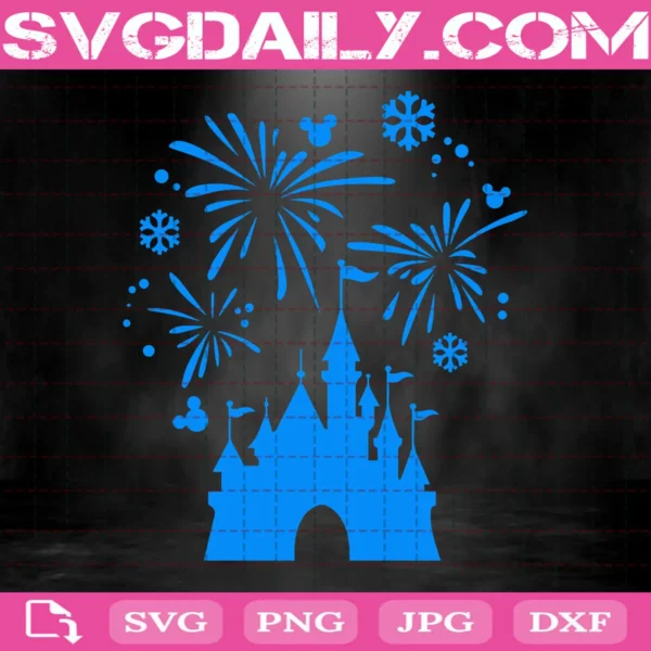Disney Castle Svg