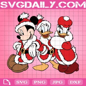 Disney Christmas Svg