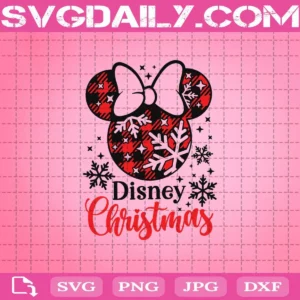Disney Christmas Svg