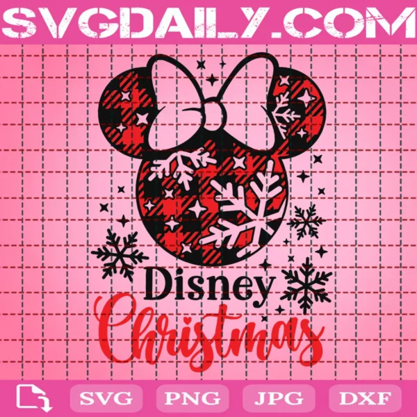 Disney Christmas Svg