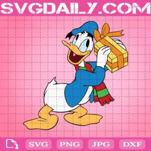 Disney Donald Duck Gift Svg
