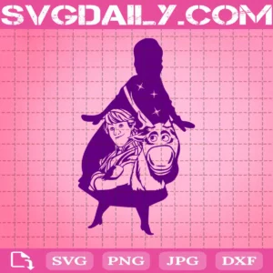 Disney Frozen Sven Cause Reindeer Are Better Than People Svg