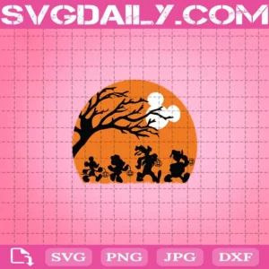 Disney Halloween Svg