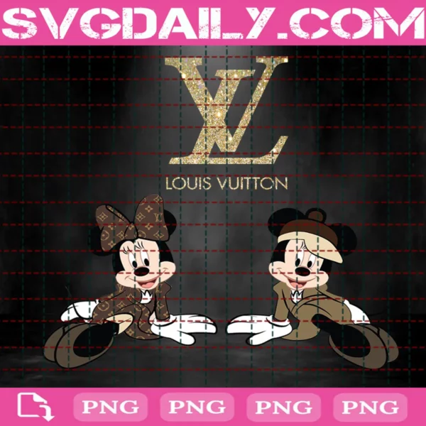 Disney Mickey Louis Vuitton Png