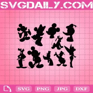 Disney Mickey Mouse Svg Bundle