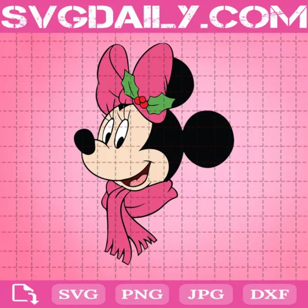 Disney Minnie Mouse Svg