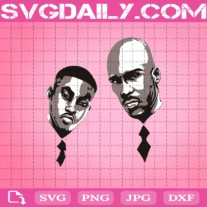 Dmx And Nas Svg, Hip Hop Svg