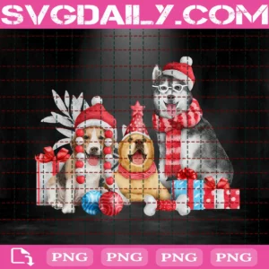 Dog Christmas Png