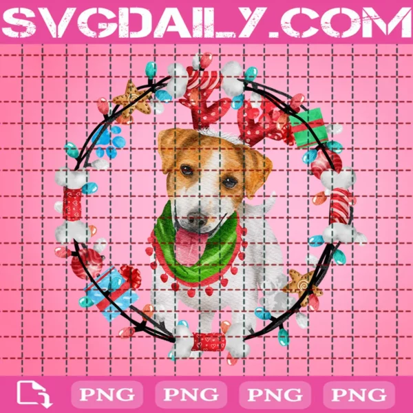 Dog With Reindeer Png