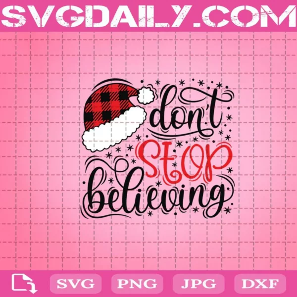 Don'T Stop Believing Svg