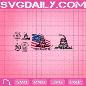 Don’T Tread On Me Svg Bundle
