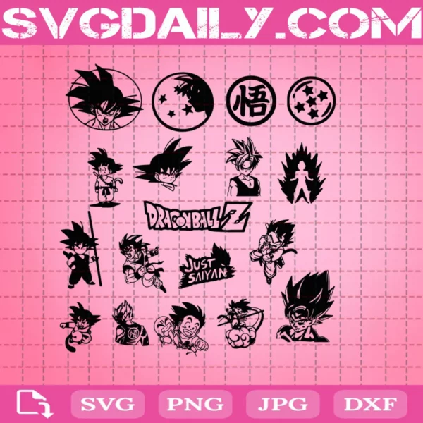 Dragon Ball Bundle Svg