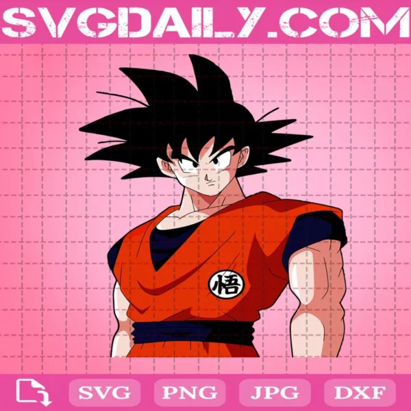 Dragon Ball Goku Svg