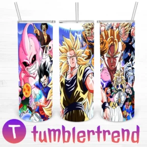 Dragon Ball Z Character 20oz Skinny Straight