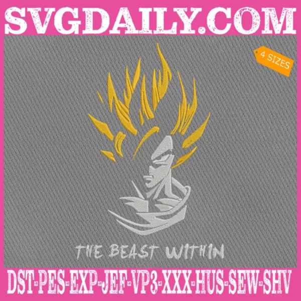 Dragon Ball Z Embroidery Design Daily Free Premium Svg Files