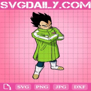 Dragonball Z Vegeta Svg