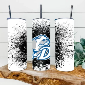 Drake Bulldogs 20oz Skinny Tumbler
