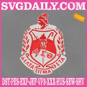DST Emblem Embroidery Files