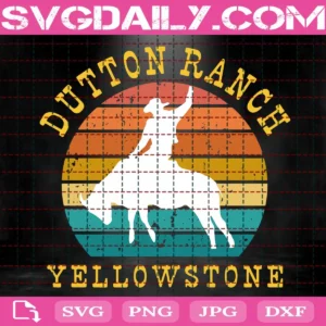 Dutton Ranch Yellowstone Svg