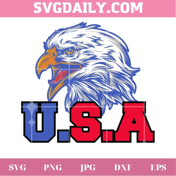 Eagle Usa Svg, American Eagle Svg