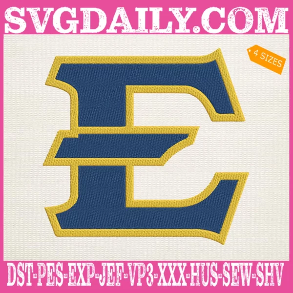 East Tennessee State Buccaneers Embroidery Machine