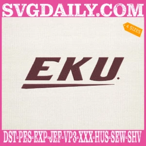 Eastern Kentucky Colonels Embroidery Machine