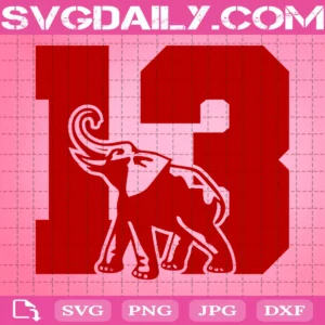 Elephant 13 Svg, Delta Sigma Theta 1913 Svg