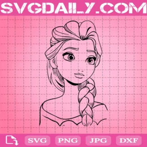 Elsa Frozen Svg, Elsa Svg