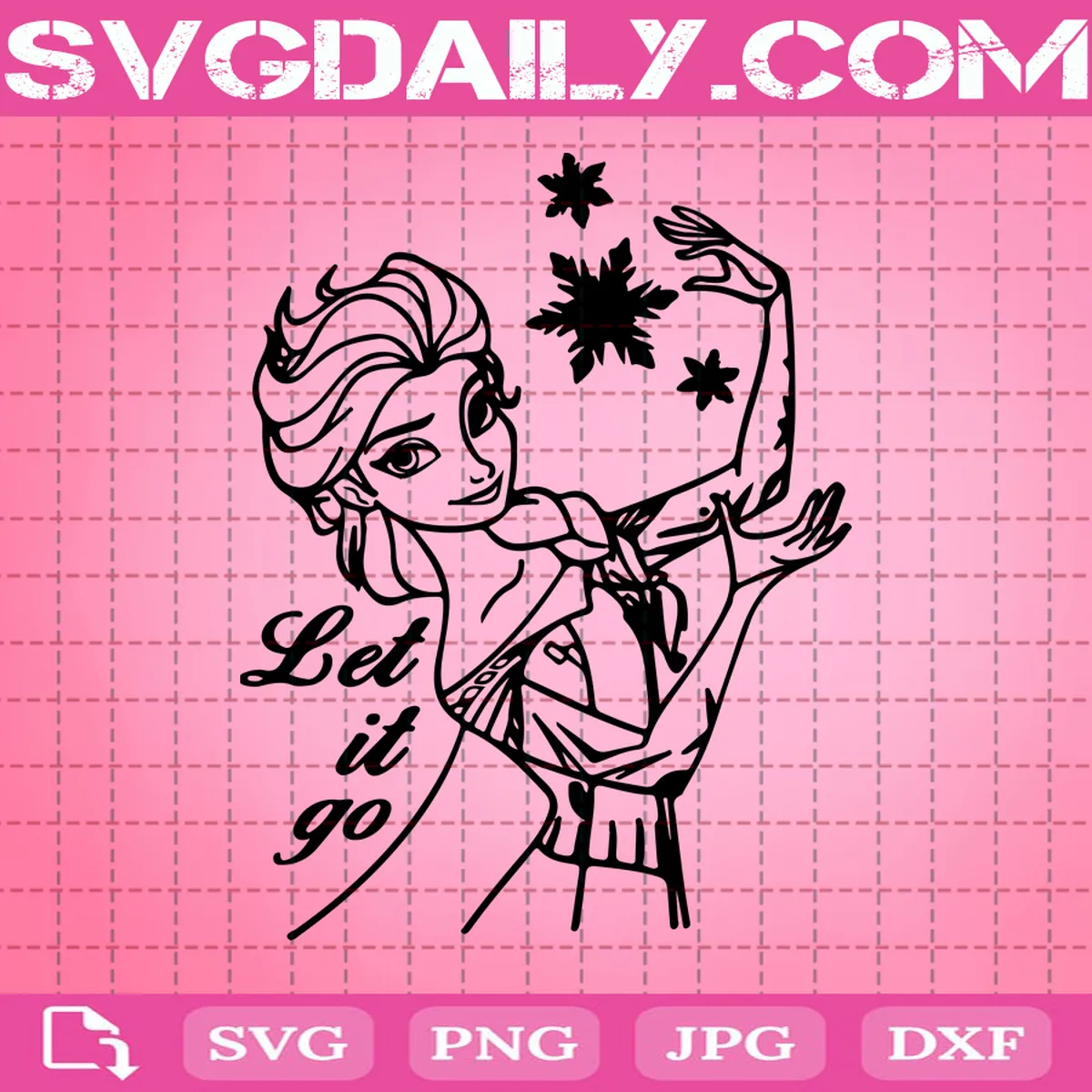 Elsa Let It Go Svg - Daily Free Premium Svg Files