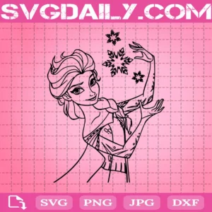 Elsa Svg, Elsa Princess Svg