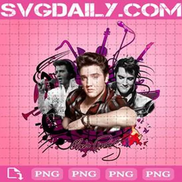 Elvis Collage Png