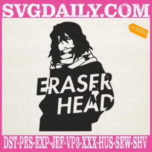 Eraser Head Embroidery Design