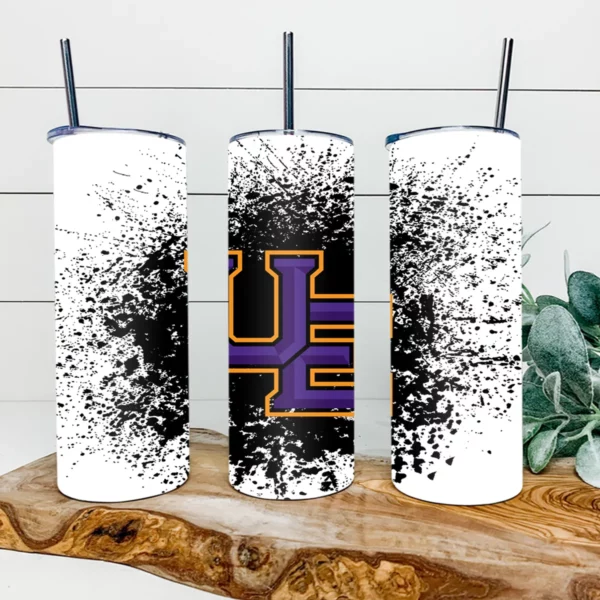 Evansville Purple Aces 20oz Skinny Tumbler