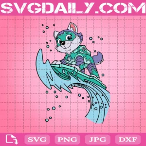 Everest Surfing Svg