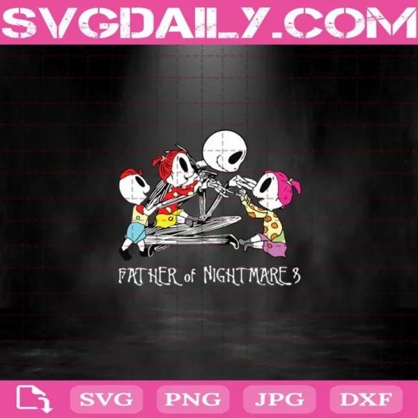 Father Of Nightmares Svg