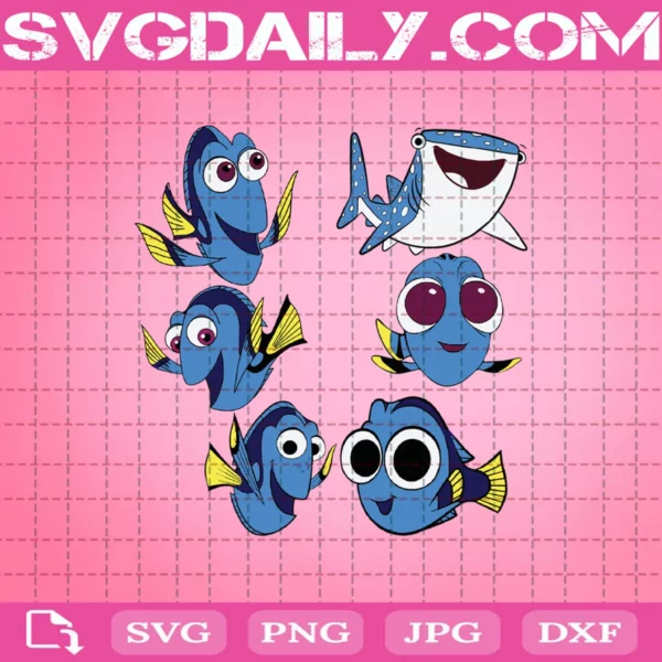 Finding Dory Svg Bundle