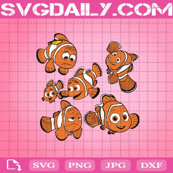 Finding Nemo Disney Svg Bundle