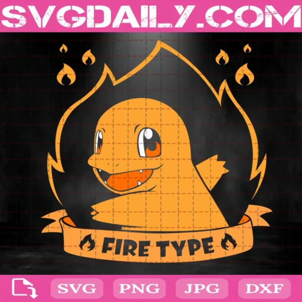 Fire Type Svg, Fire Type Pokemon Svg