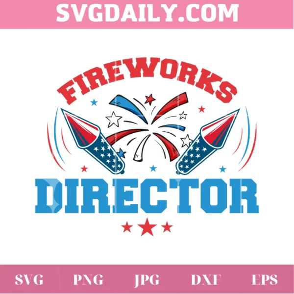 Firework Director Svg