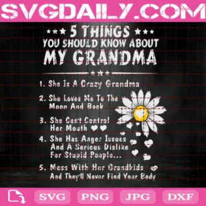 Five Things, My Grandma