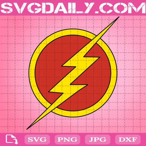 Flash Logo, Avengers Svg
