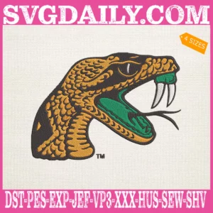 Florida A&M Rattlers Embroidery Machine