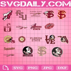 Floridastate Seminoles Ncaa Svg Bundle