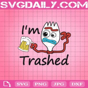 Forky I’M Trash Svg