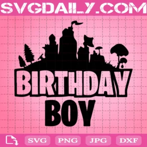 Fortnite Birthday Boy Svg