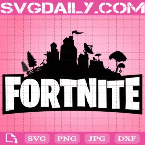 Fortnite Birthday Party Svg