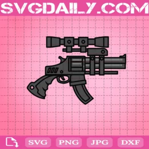 Fortnite Gun Online Game Svg
