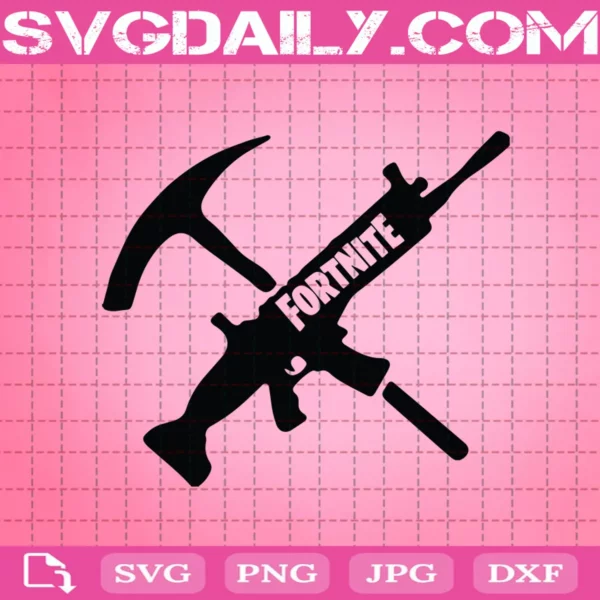 Fortnite Gun Svg - Daily Free Premium Svg Files