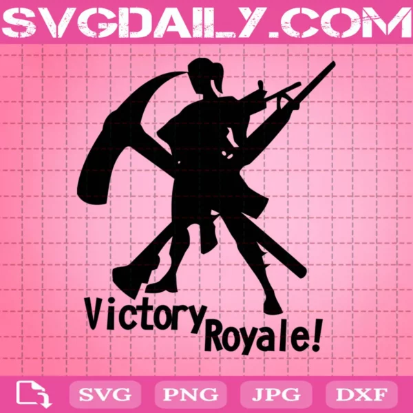 Fortnite Victory Royale Svg